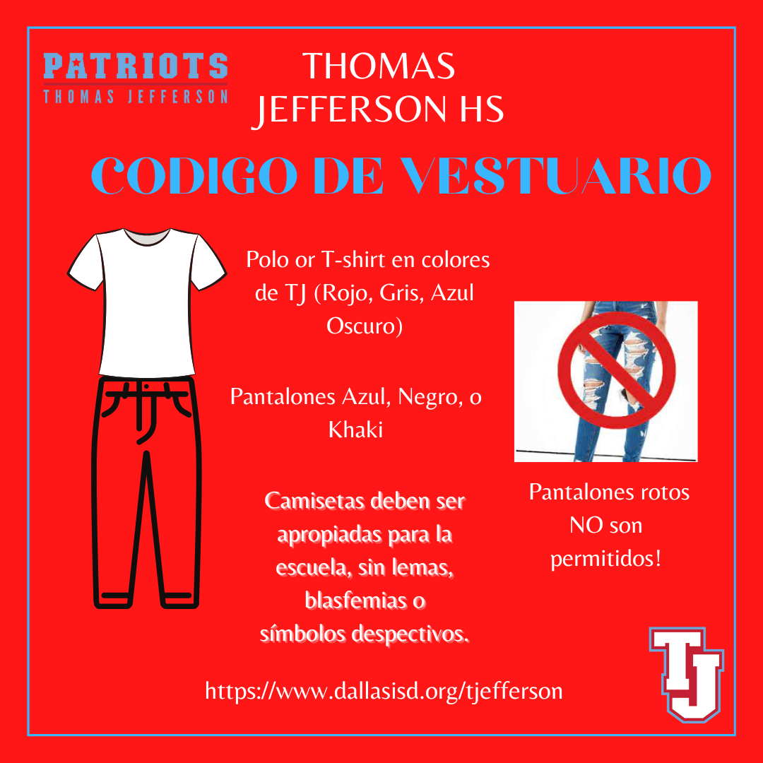 Dress Code Spanish 